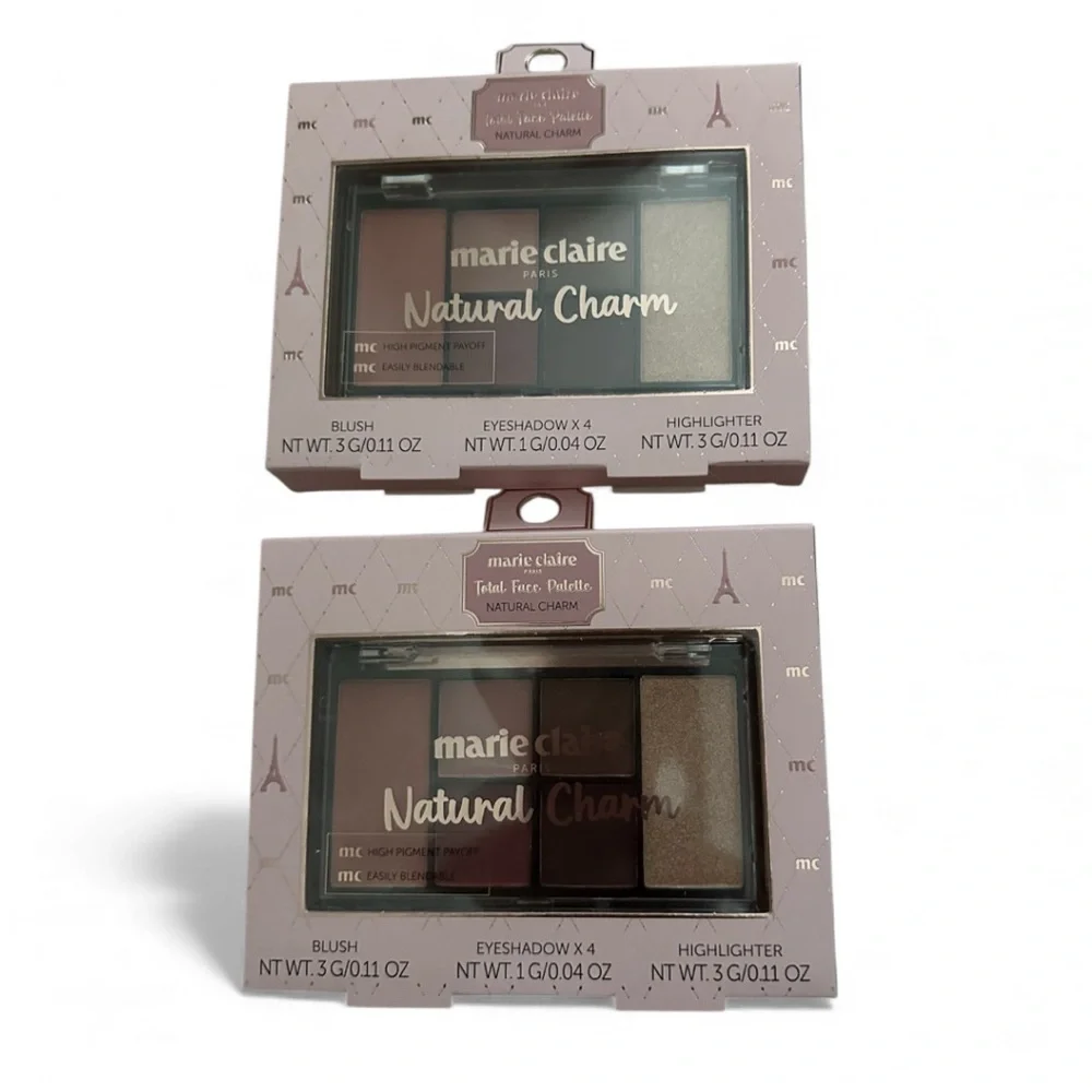 Marie Claire Natural Charm Makeup Palette 2 pcs set